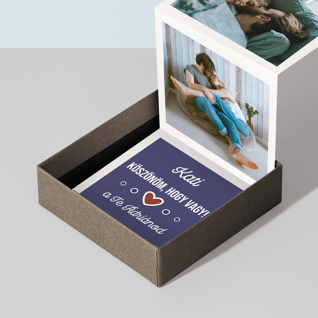 Fotókollázs: Köszönöm, Hogy Vagy - Harmonika Fotókészlet