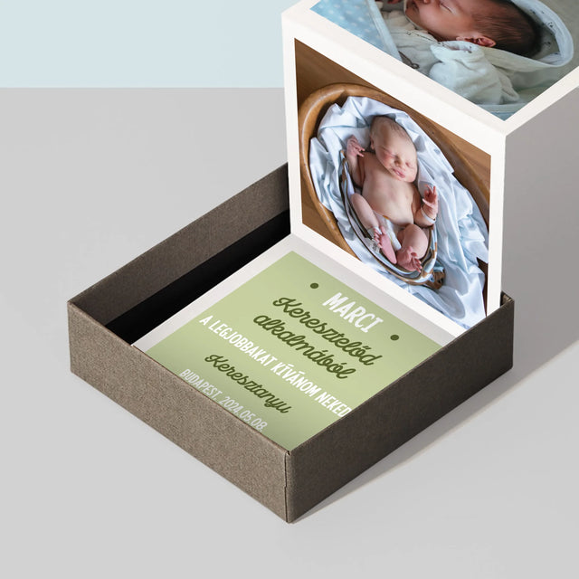 Fotókollázs: Keresztelő Alkalmából - Harmonika Fotókészlet