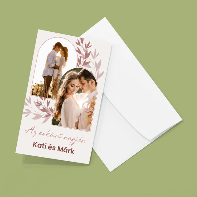 Fotókollázs: Az Esküvő Napján - Nagy Harmonika Fotókészlet