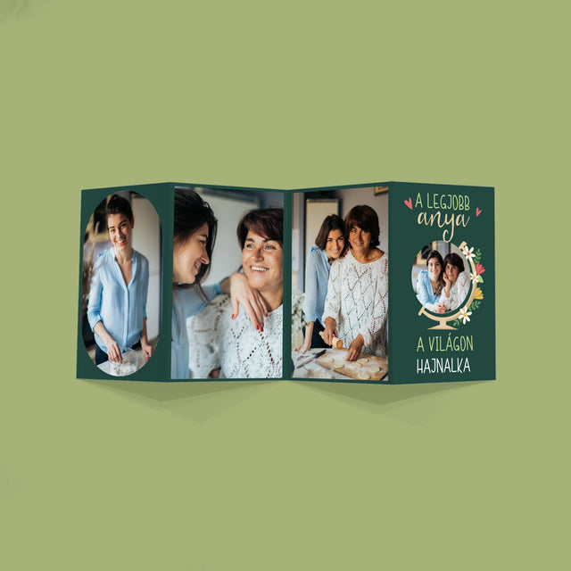 Fotó És Felirat: A Legjobb Anya Világ - Nagy Harmonika Fotókészlet