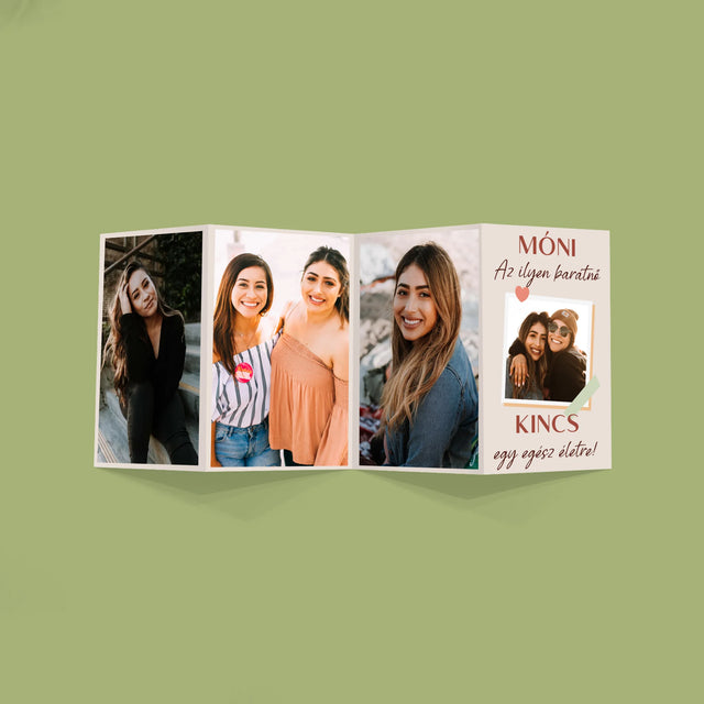 Fotókollázs: Barátnő, Kincs - Nagy Harmonika Fotókészlet