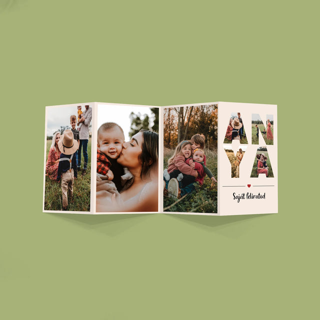 Szó Fotókból: Anya Kollázs A Képeidből - Nagy Harmonika Fotókészlet