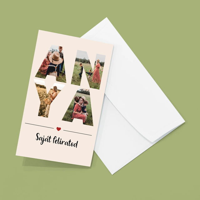 Szó Fotókból: Anya Kollázs A Képeidből - Nagy Harmonika Fotókészlet