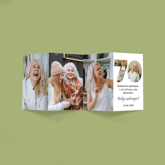 Szó Fotókból: 70 Szülinap - Nagy Harmonika Fotókészlet