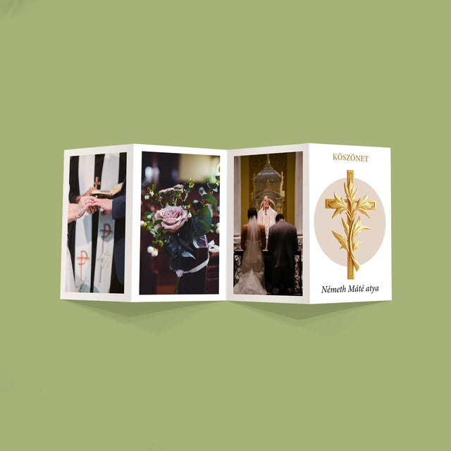 Név És Aláírás: Köszönet Papnak - Nagy Harmonika Fotókészlet