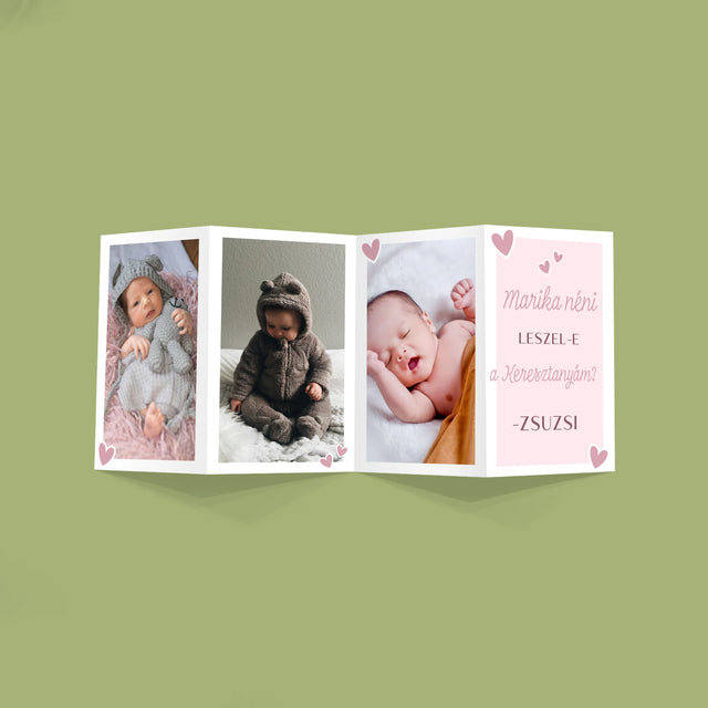 Fotókollázs: Leszel-E A Keresztanyám - Nagy Harmonika Fotókészlet