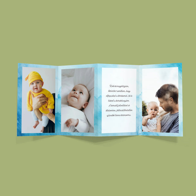 Fotókollázs: Keresztapa Felkérő - Nagy Harmonika Fotókészlet