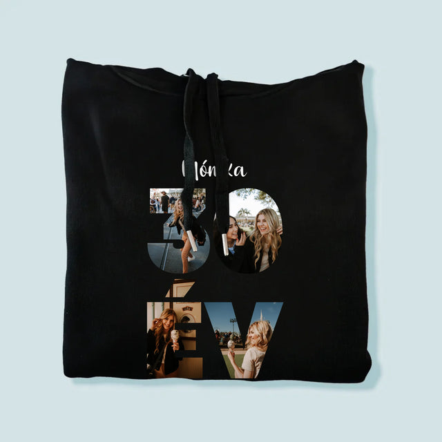 Szó Fotókból: 30Év A Képeidből - Férfi Kapucnis Pulóver