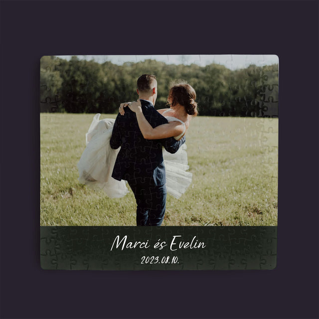Fotó És Felirat: Házassági Fotók - Puzzle