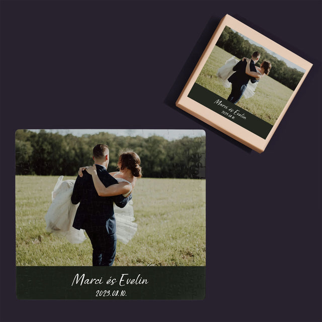 Fotó És Felirat: Házassági Fotók - Puzzle