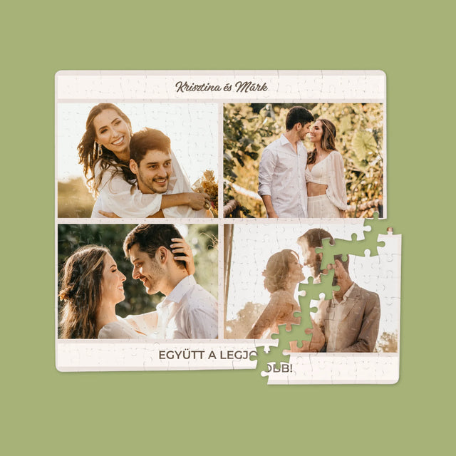 Fotókollázs: Együtt A Legjobb! - Puzzle