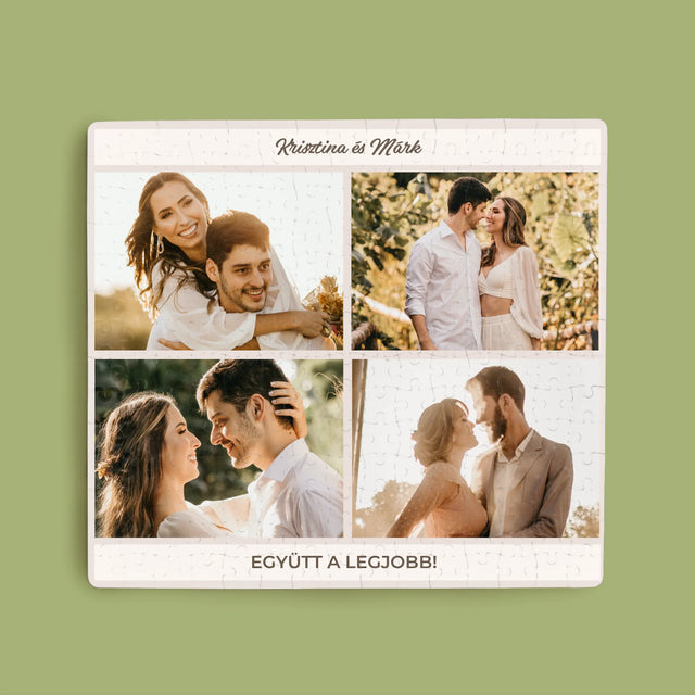 Fotókollázs: Együtt A Legjobb! - Puzzle