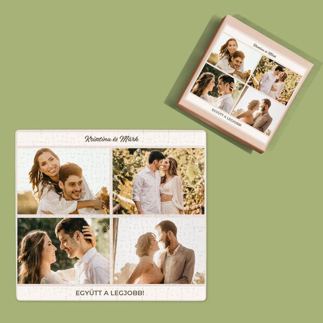 Fotókollázs: Együtt A Legjobb! - Puzzle
