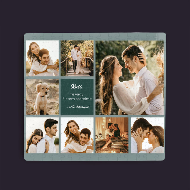 Fotókollázs: Szerelmi Kollázs - Puzzle