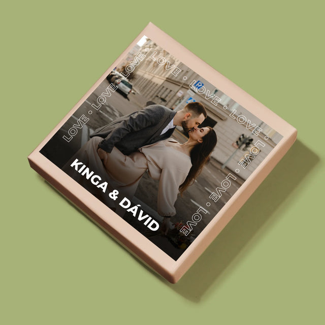 Fotó És Felirat: Love Keret - Puzzle