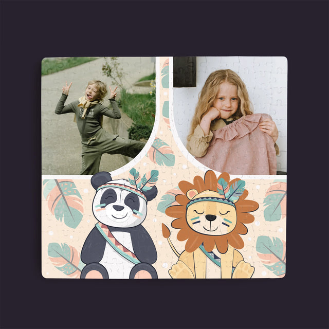 Fotókollázs: Állatok - Puzzle