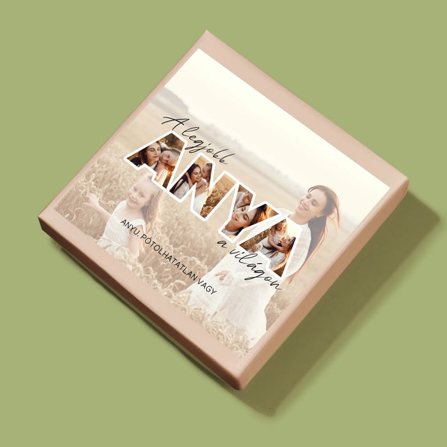 Szó Fotókból: A Legjobb Anya A Világon Fénykép - Puzzle