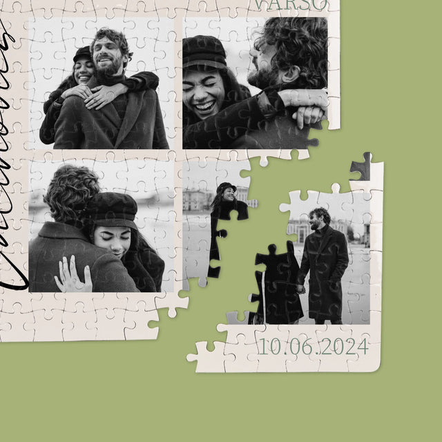 Fotókollázs: Mr&Mrs Esküvői - Puzzle