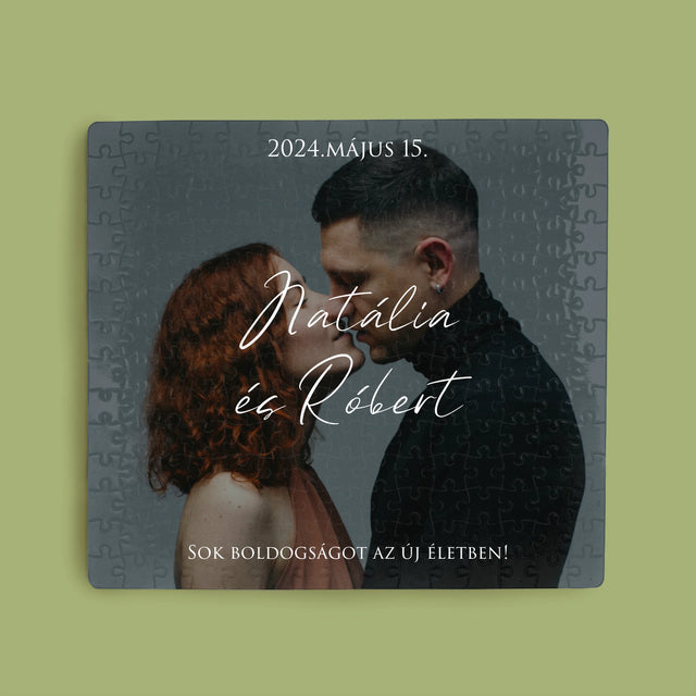 Fotó És Felirat: Esküvői Fotó Jókívánságok - Puzzle
