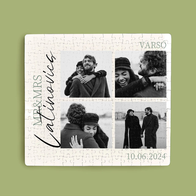 Fotókollázs: Mr&Mrs Esküvői - Puzzle