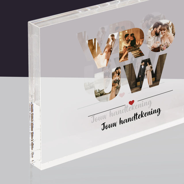 Szó Fotókból: Testvér Képekből - Akrilüveg