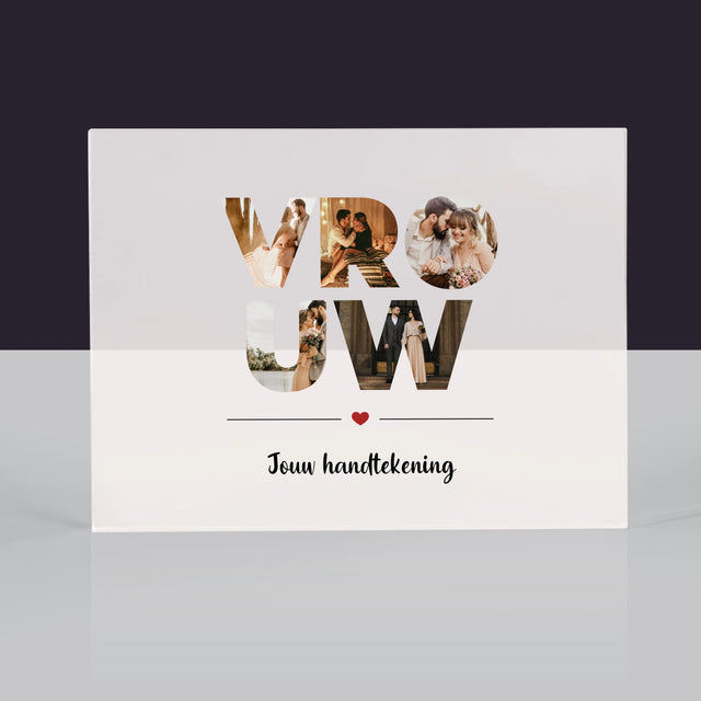 Szó Fotókból: Testvér Képekből - Akrilüveg