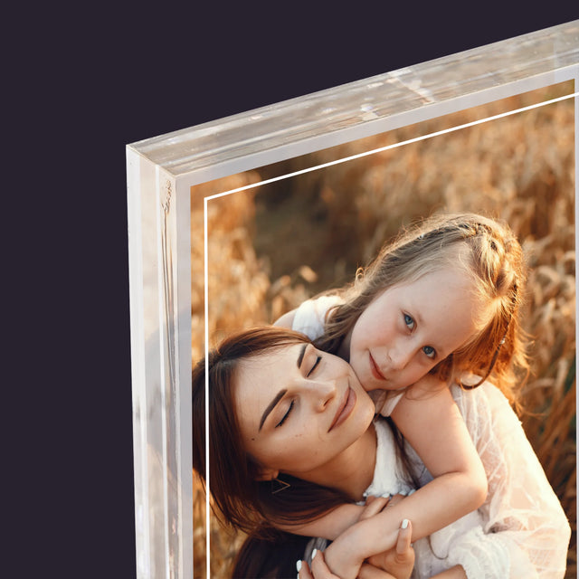 Fotó És Felirat: Kedves Anyu - Akrilüveg