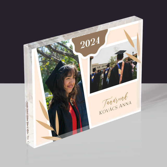 Fotókollázs: Tanárunk - Akrilüveg