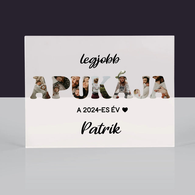 Szó Fotókból: Az Év Legjobb Apukája - Akrilüveg