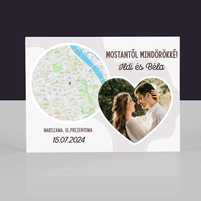 Városi Térkép: Mostantól Mindörökké - Akrilüveg