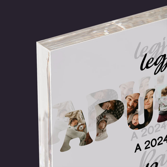 Szó Fotókból: Az Év Legjobb Apukája - Akrilüveg