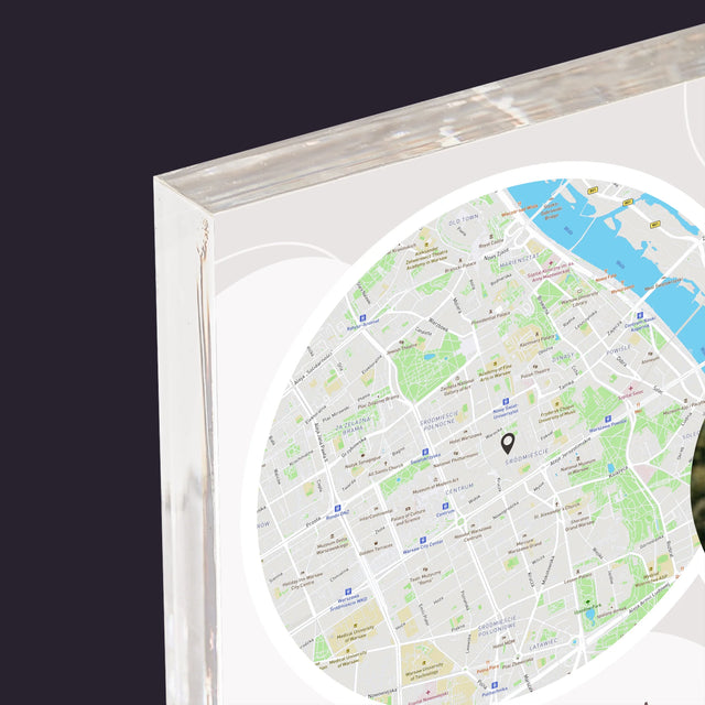 Városi Térkép: Mostantól Mindörökké - Akrilüveg