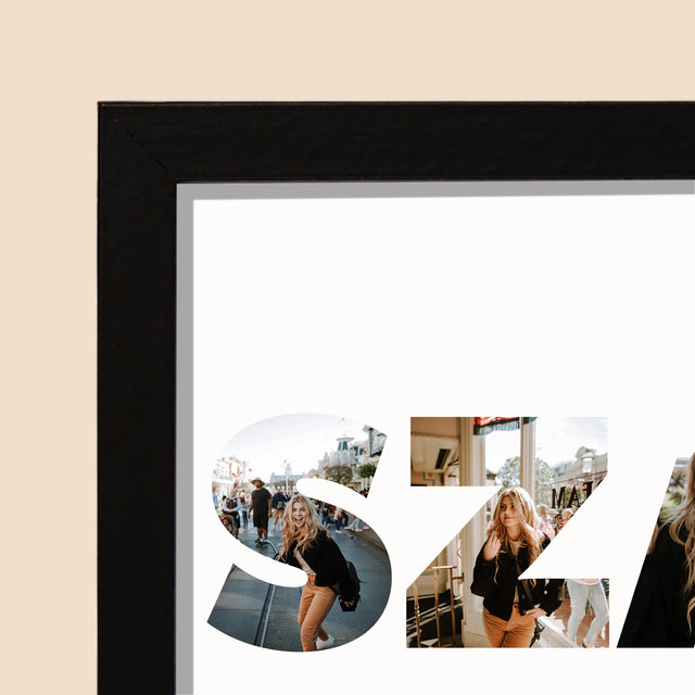 Szó Fotókból: Száz Év A Képeidből - Keretes Nyomtatott Kép 20X40