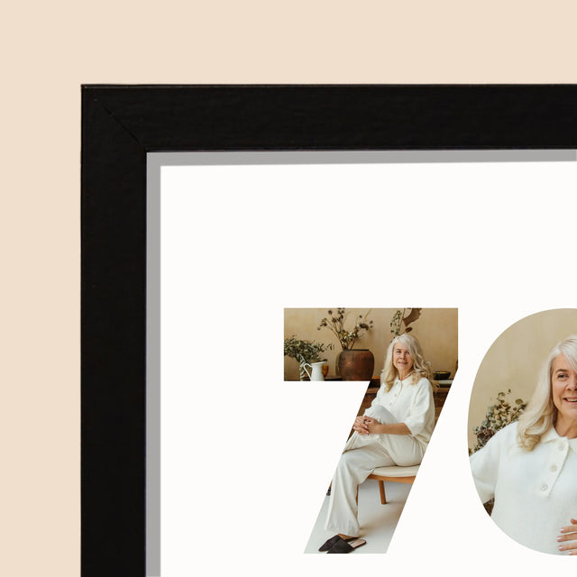 Szó Fotókból: 70 Év A Képeidből - Keretes Nyomtatott Kép 20X40