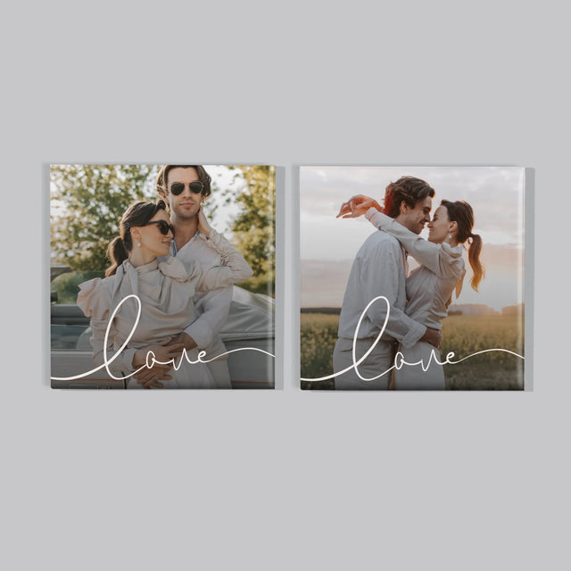 Fénykép: Love Felirat - Mágneskészlet