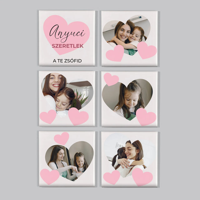 Fotókollázs: Anyuci - Mágneskészlet