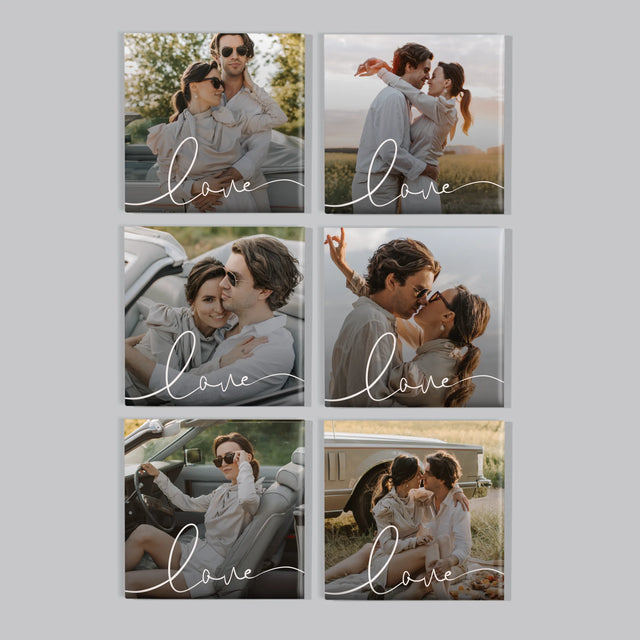 Fénykép: Love Felirat - Mágneskészlet