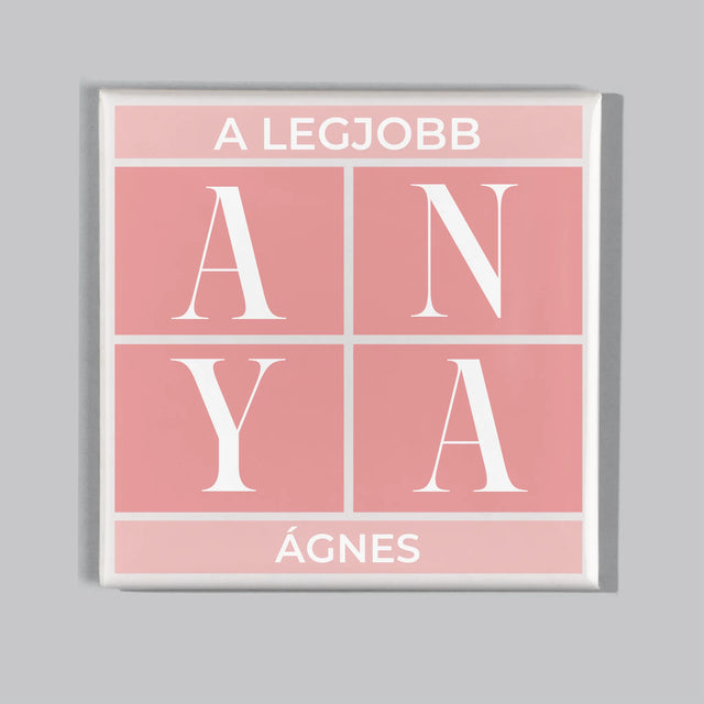 Fotókollázs: A Legjobb Anya Kollázs - Mágneskészlet