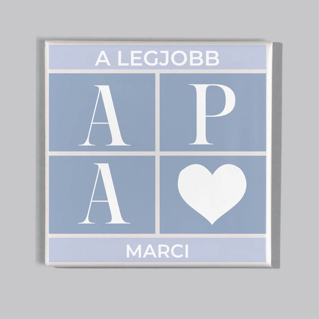 Fotókollázs: Legjobb Apa Kollázs - Mágneskészlet