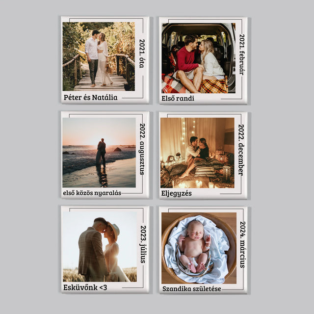 Közös Történetünk: Közös Pillanataink - Mágneskészlet