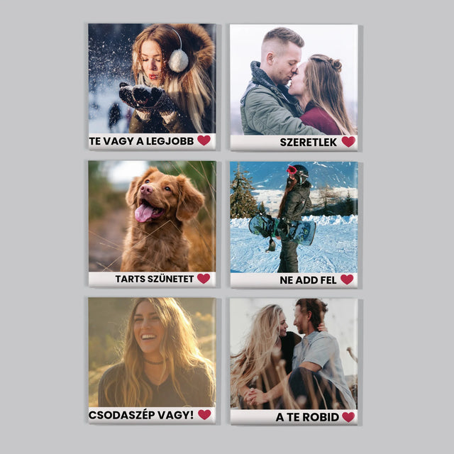 Fotó És Felirat: Pozitív Gondolatok - Mágneskészlet