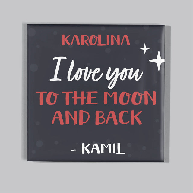 Fotókollázs: To The Moon And Back - Mágneskészlet