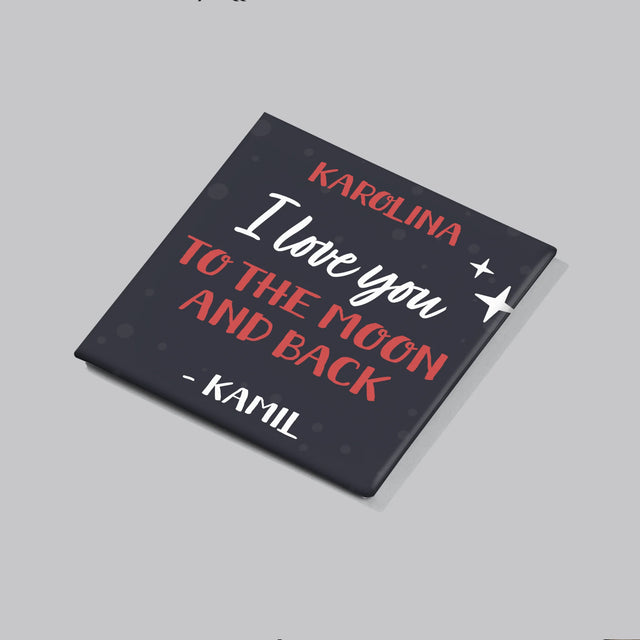 Fotókollázs: To The Moon And Back - Mágneskészlet