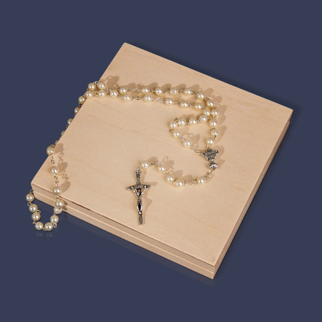 Fotó És Felirat: Keresztelője Emlékére - Rózsafüzér