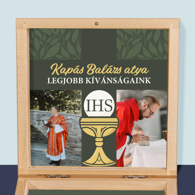 Fotókollázs: Legjobbakat Kívánjuk Kereszt - Rózsafüzér
