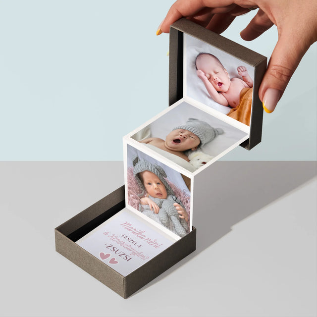 Fotókollázs: Leszel-E A Keresztanyám - Harmonika Fotókészlet