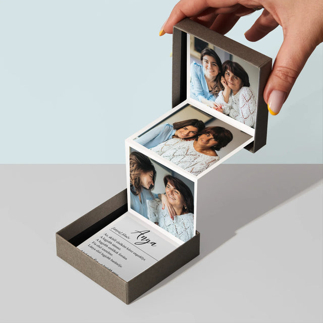 Fotó És Felirat: Anya, Fogalom - Harmonika Fotókészlet