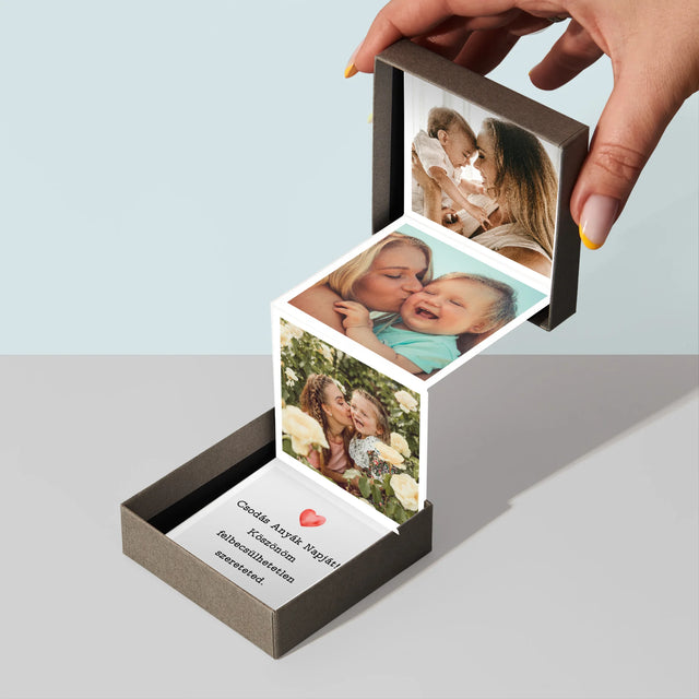 Fotó És Felirat: Üdvözlőlap Anyának - Harmonika Fotókészlet