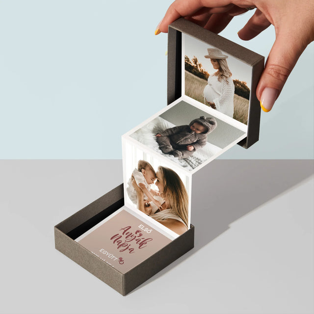 Fotókollázs: Első Anyák Napja - Harmonika Fotókészlet