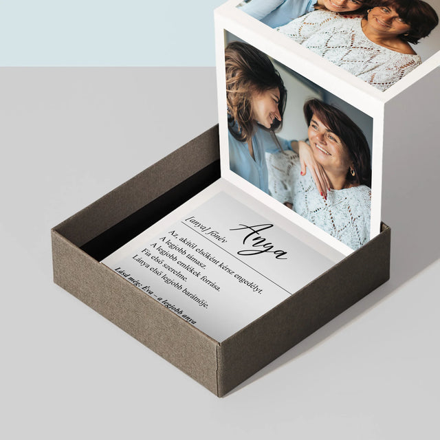 Fotó És Felirat: Anya, Fogalom - Harmonika Fotókészlet